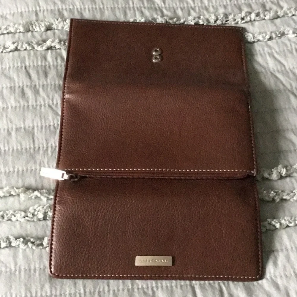 Nine & Company Timeless Classic Chocolate Brown Full Size Wallet 15 Card Slots